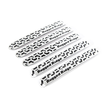 RUGGED RIDGE | 13311.53 | Door Handle Inserts, Contrast Tread; 07-17 Jku, 4D