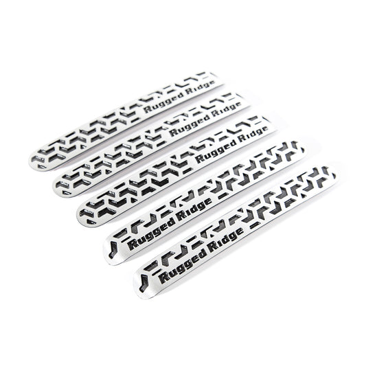 RUGGED RIDGE | 13311.53 | Door Handle Inserts, Contrast Tread; 07-17 Jku, 4D