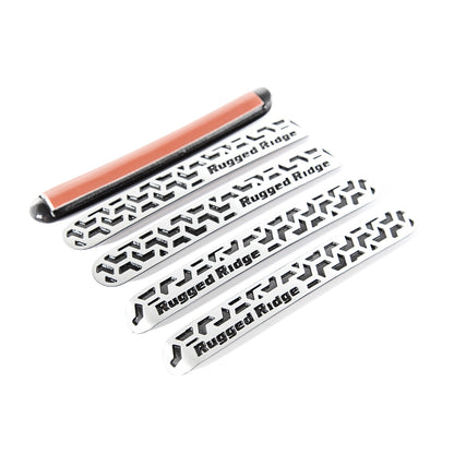 RUGGED RIDGE | 13311.53 | Door Handle Inserts, Contrast Tread; 07-17 Jku, 4D