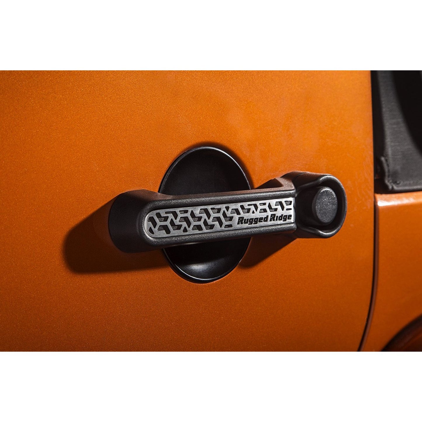 RUGGED RIDGE | 13311.53 | Door Handle Inserts, Contrast Tread; 07-17 Jku, 4D
