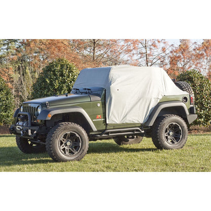 RUGGED RIDGE | 13317.1 | Weather-Lite Cab Cover; 07-19 Jeep Wrangler Jk/Jl, 2 Door