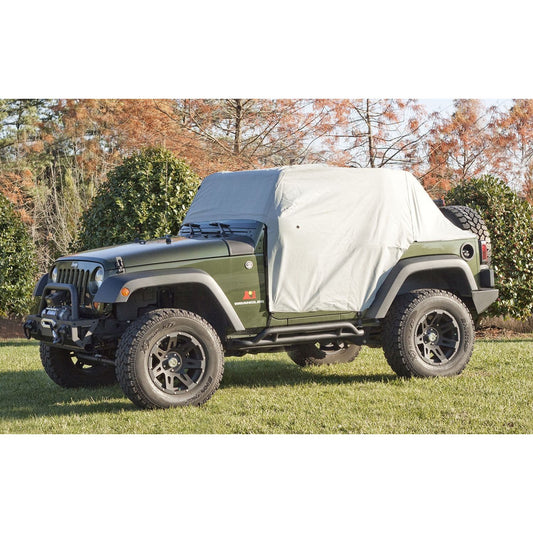RUGGED RIDGE | 13317.1 | Weather-Lite Cab Cover; 07-19 Jeep Wrangler Jk/Jl, 2 Door