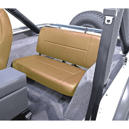 RUGGED RIDGE | 13461.04 | Standard Rear Seat, Tan, 55-95 Jeep Cj & Wrangler