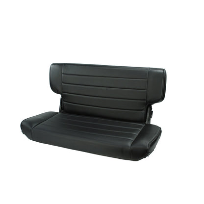 RUGGED RIDGE | 13463.15 | Fold & Tumble Rear Seat,Black Denim, 97-02 Jeep Wrangler