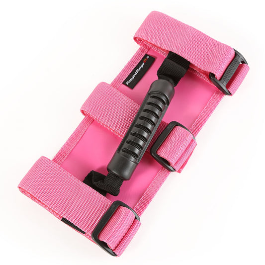 RUGGED RIDGE | 13505.01 | Ultimate Grab Handle Kit, Pink; 55-19 Jeep Cj/Wrangler/Gladiator