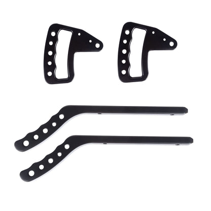 RUGGED RIDGE | 13505.5 | Aluminum Grab Handles, F/R Kit, Blk; 07-18 Jk/Jku
