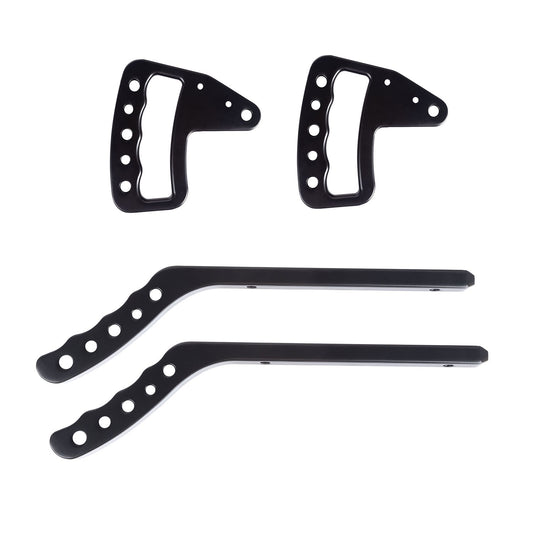 RUGGED RIDGE | 13505.5 | Aluminum Grab Handles, F/R Kit, Blk; 07-18 Jk/Jku