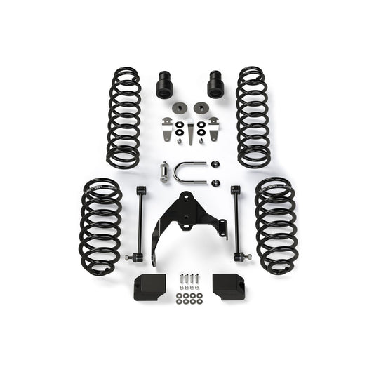 TeraFlex | 07-18 Wrangler JK 4 Door 2.5 Inch Coil Spring Base Lift Kit No Shocks or Shock Extensions TeraFlex | 1351000