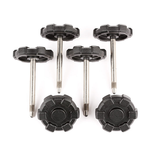RUGGED RIDGE | 13510.14 | Elite Door Surround Knobs, 4-Dr; 07-18 Jk