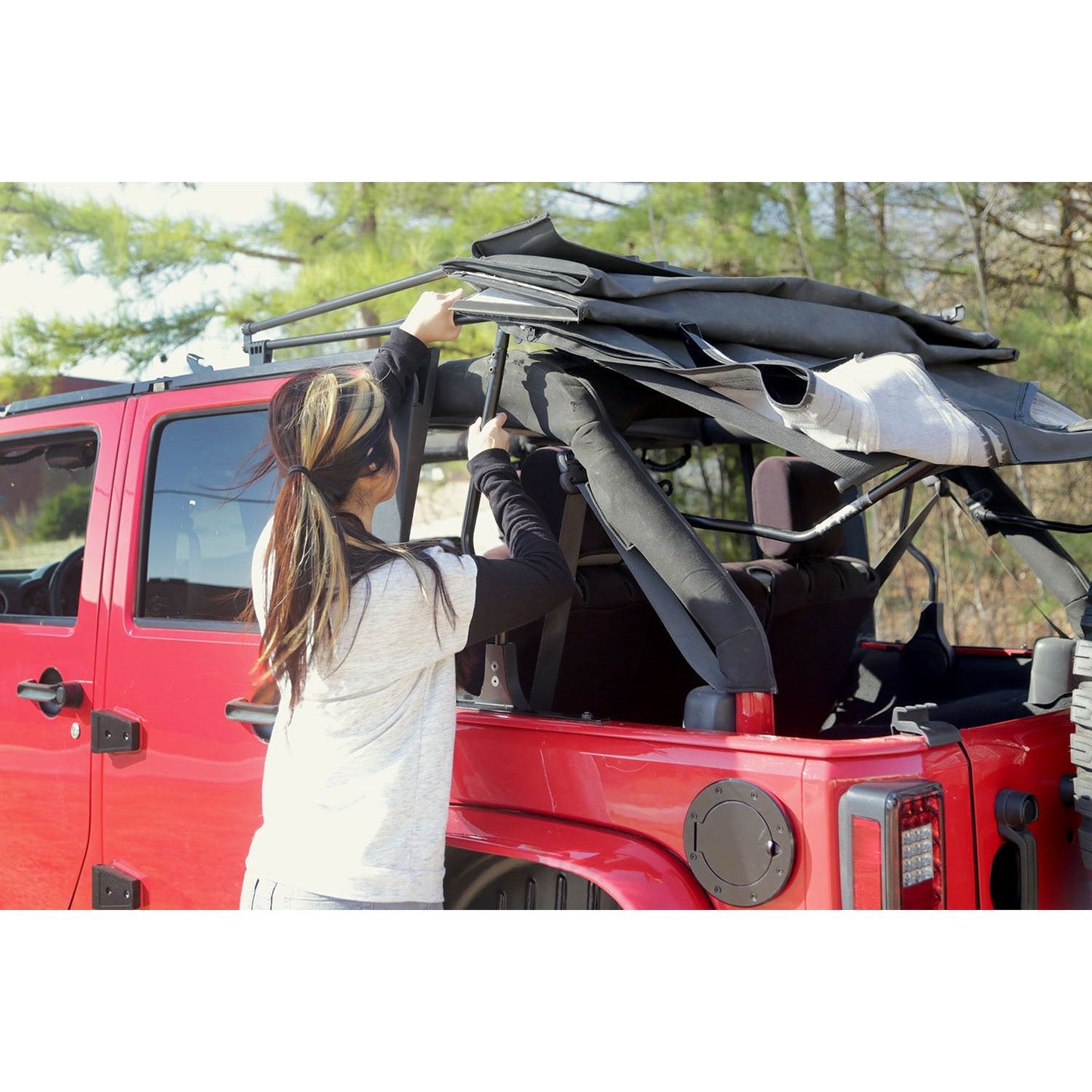 RUGGED RIDGE | 13512.01 | 07-11 Wrangler Spring Assist Assembly,4Dr