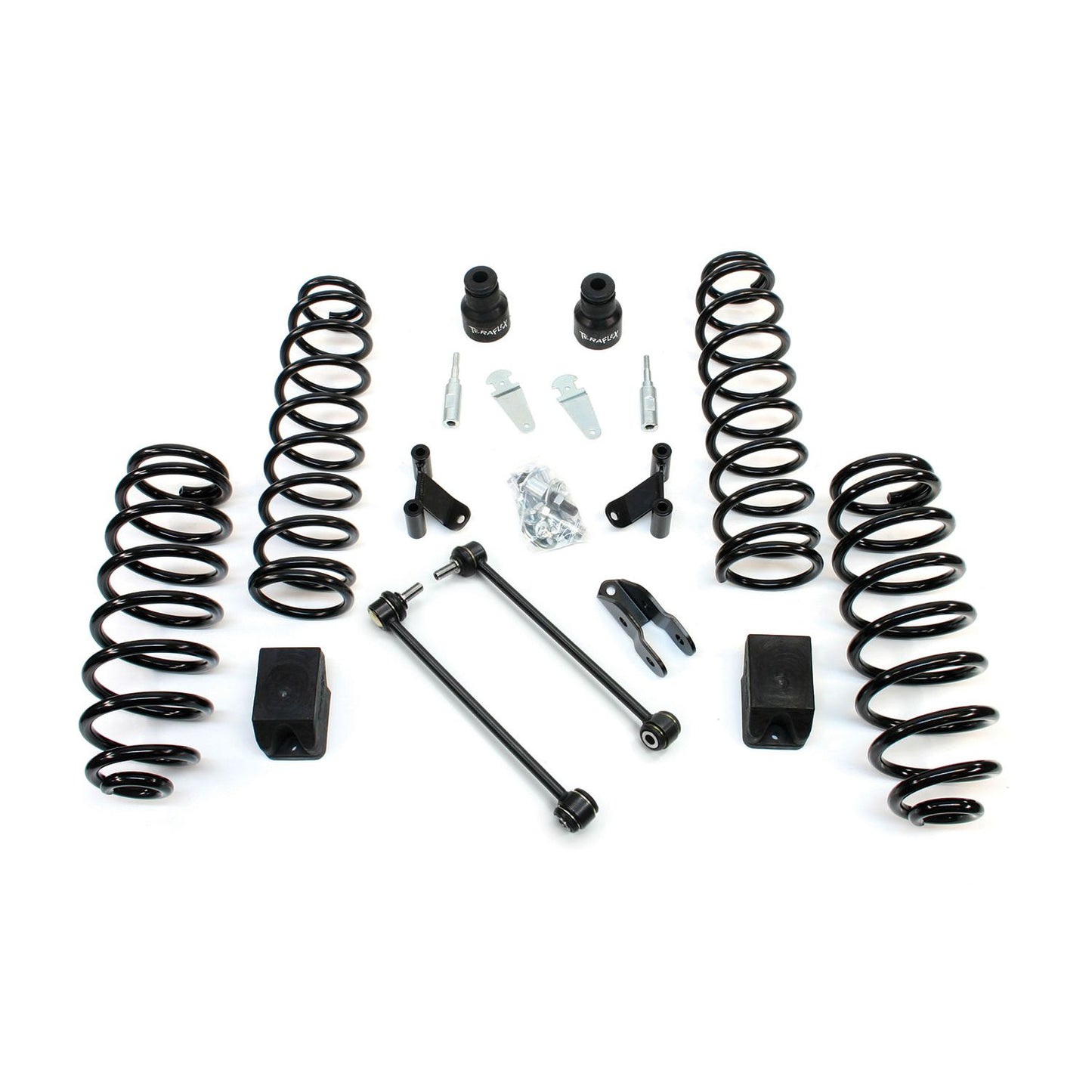 TeraFlex | 07-18 Wrangler JK 4 Door 2.5 Inch Coil Spring Base Lift Kit & Shock Extensions TeraFlex | 1352000