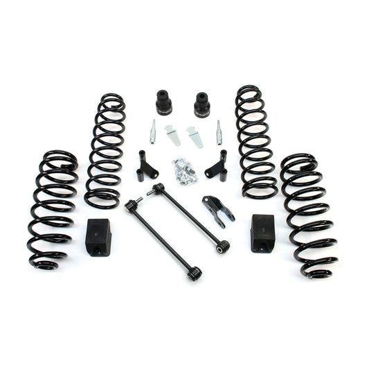 TeraFlex | 07-18 Wrangler JK 4 Door 2.5 Inch Coil Spring Base Lift Kit & Shock Extensions TeraFlex | 1352000