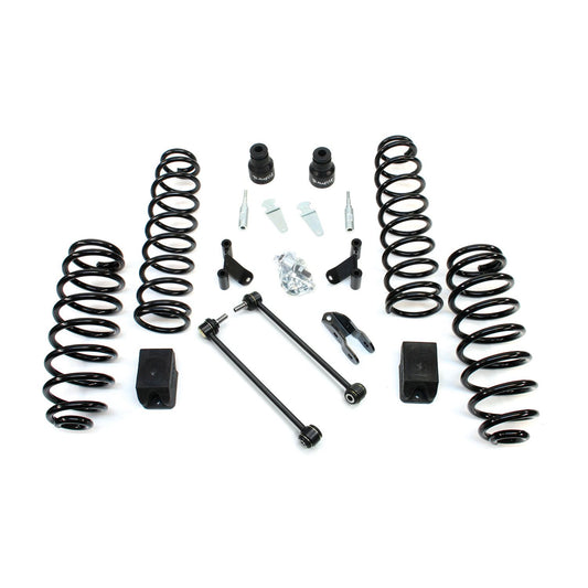 TeraFlex | 07-18 Wrangler JK 2 Door 2.5 Inch Coil Spring Base Lift Kit & Shock Extensions TeraFlex | 1352002