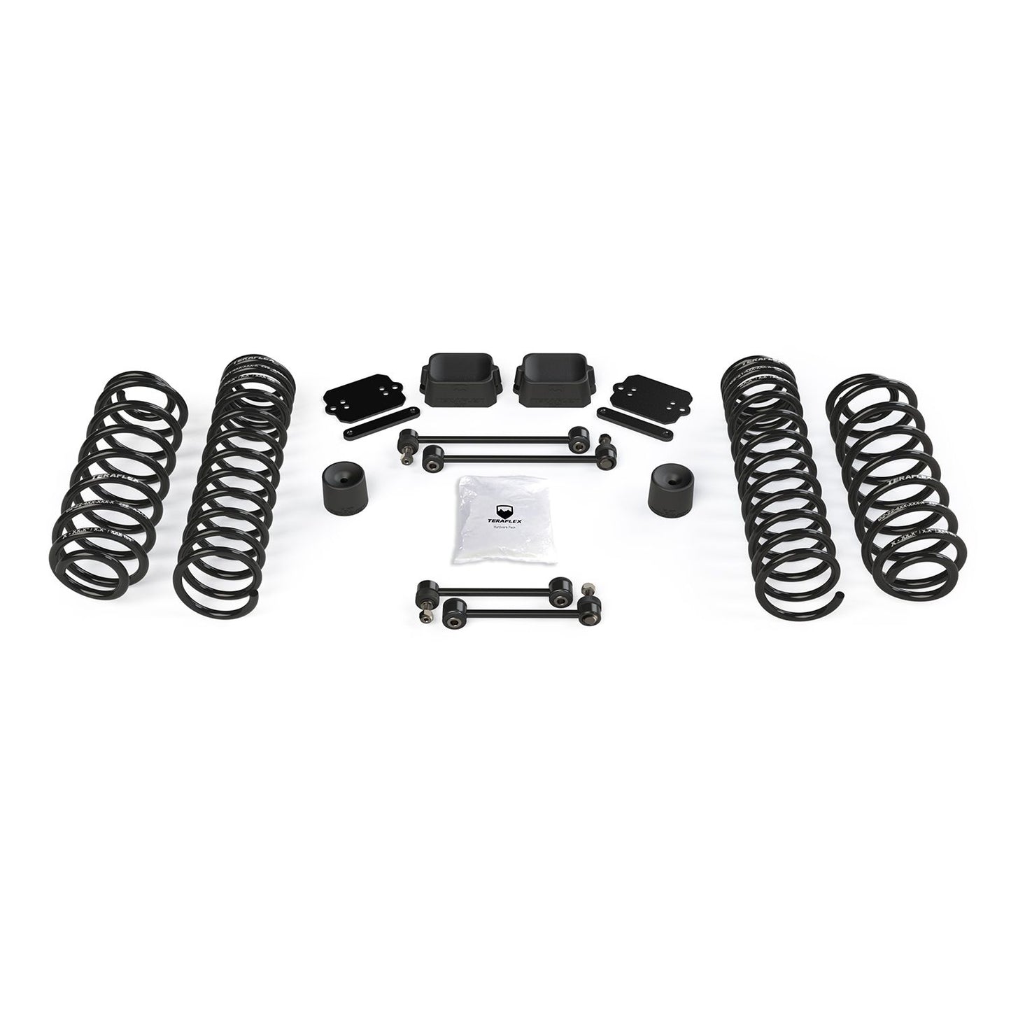 TeraFlex | 18-Up Wrangler JL 2 Door 2.5 Inch Coil Spring Base Lift Kit No Shocks TeraFlex | 1354202