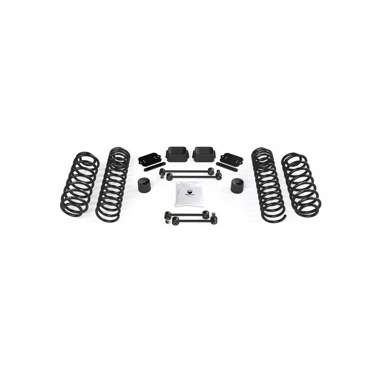 TeraFlex | 18-Up Wrangler JL 4 Door 2.5 Inch Coil Spring Base Lift Kit No Shocks TeraFlex | 1354230