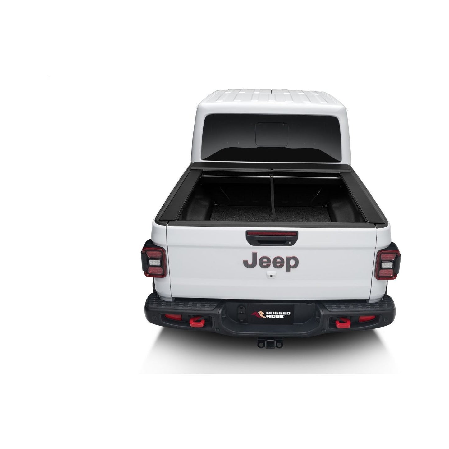 RUGGED RIDGE | 13550.31 | Armis Retractable Locking Bed Covr W/Trail Rails; 20 Jeep Gladiator Jt