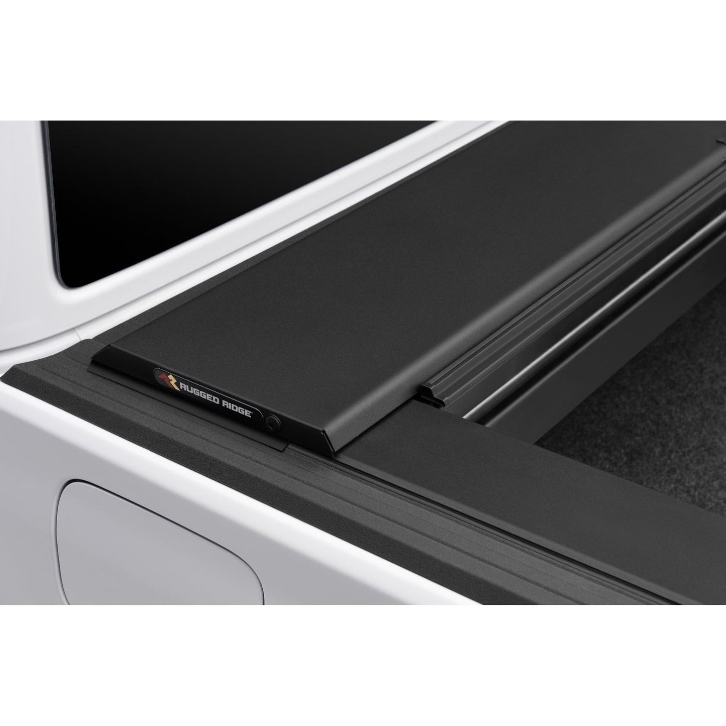RUGGED RIDGE | 13550.31 | Armis Retractable Locking Bed Covr W/Trail Rails; 20 Jeep Gladiator Jt