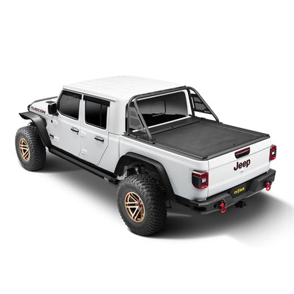 RUGGED RIDGE | 13550.35 | 20-C Gladiator (With Trail Rail System) Armis Bed Cover W/Max Track