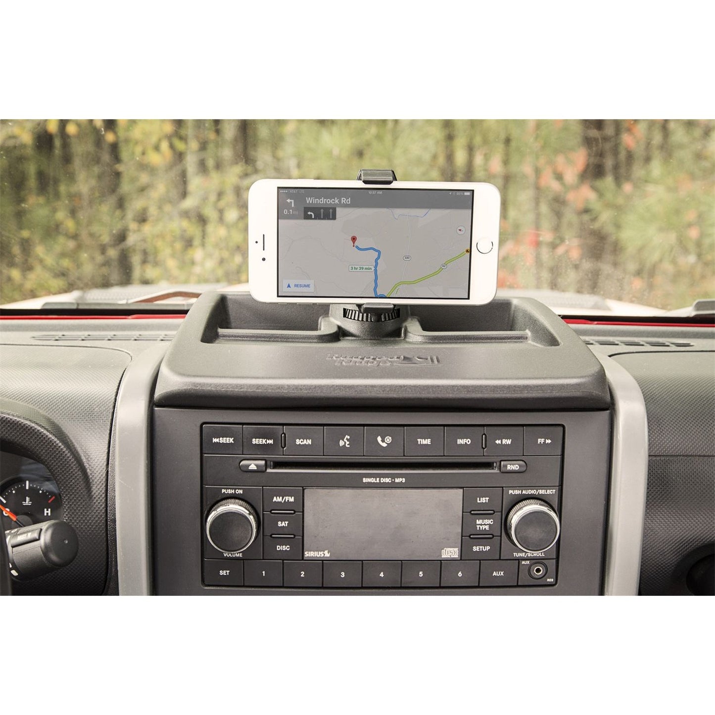 RUGGED RIDGE | 13551.12 | Dash Multi-Mount System, 07-10 Jeep Wrangler