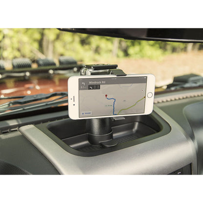 RUGGED RIDGE | 13551.16 | 11-15 Jeep Wrangler Dash Multi-Mount Phone Kit