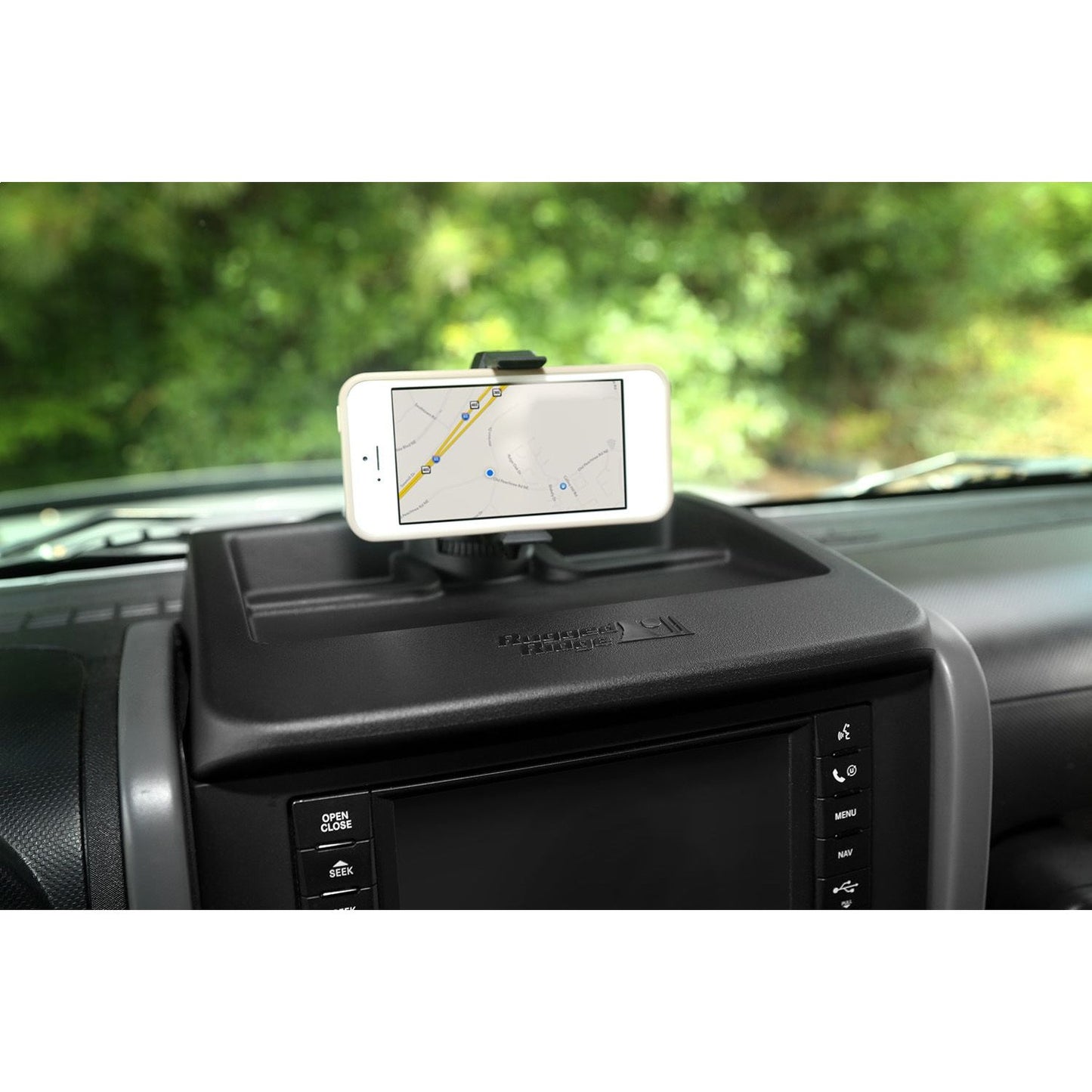 RUGGED RIDGE | 13551.17 | Dash Multi-Mount Phone Kit, 07-10 Jeep Wrangler