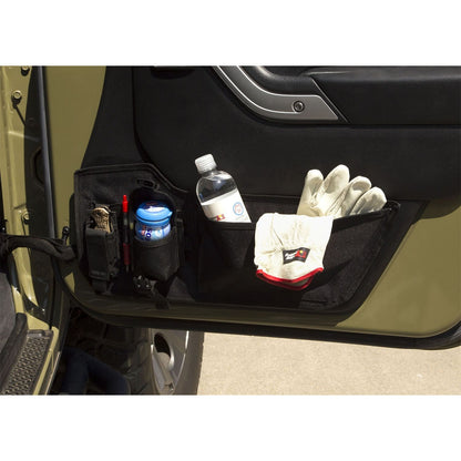 RUGGED RIDGE | 13551.75 | Door Storage Panel, Pair, W/Pouches; 11-18 Jk