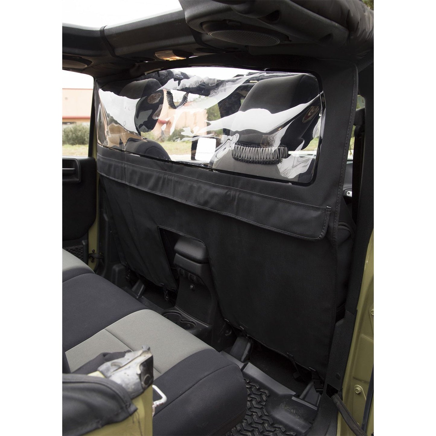 RUGGED RIDGE | 13552.51 | Windbreaker; 07-18 Jeep Wrangler Jku, 4 Door