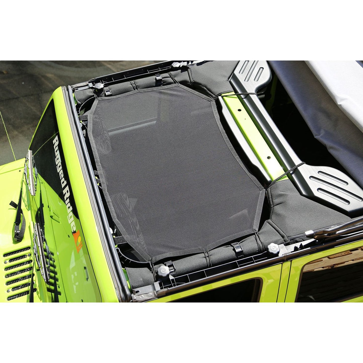 RUGGED RIDGE | 13579.04 | Eclipse Sun Shade,Black, 07-16 Jeep Wrangler(Jk)