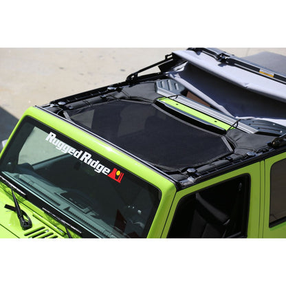RUGGED RIDGE | 13579.04 | Eclipse Sun Shade,Black, 07-16 Jeep Wrangler(Jk)