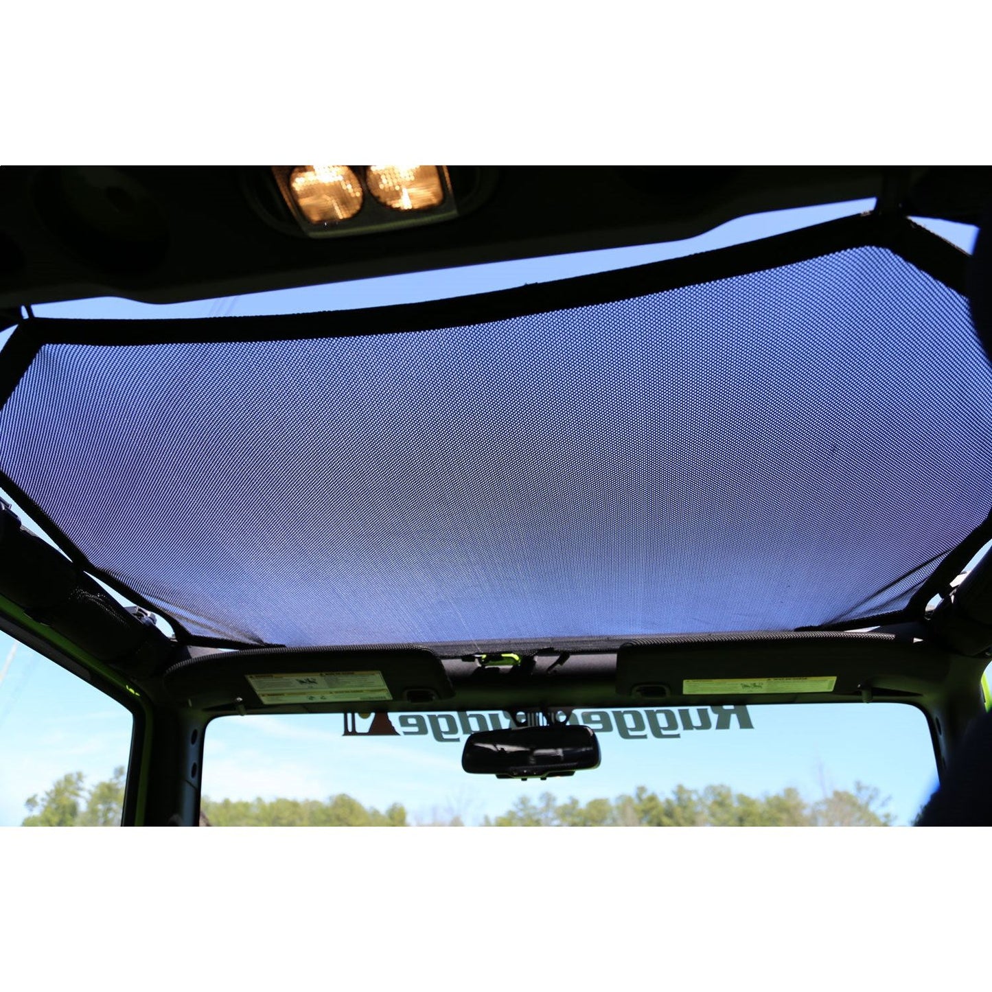 RUGGED RIDGE | 13579.04 | Eclipse Sun Shade,Black, 07-16 Jeep Wrangler(Jk)