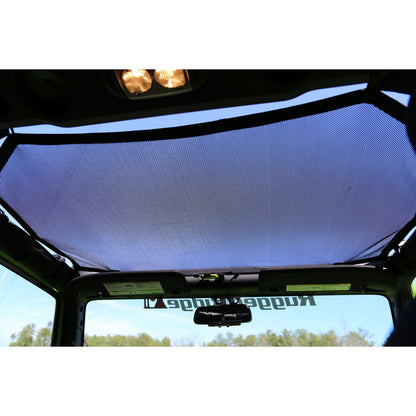 RUGGED RIDGE | 13579.04 | Eclipse Sun Shade,Black, 07-16 Jeep Wrangler(Jk)