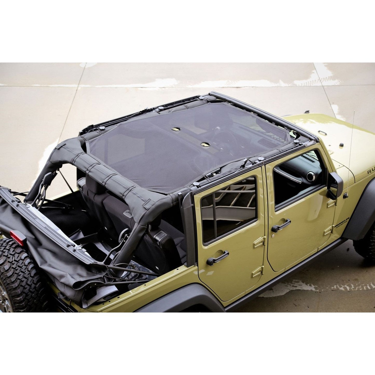 RUGGED RIDGE | 13579.05 | 07-16 Wrangler(Jk)Eclipse Sun Shade-Black-4Dr