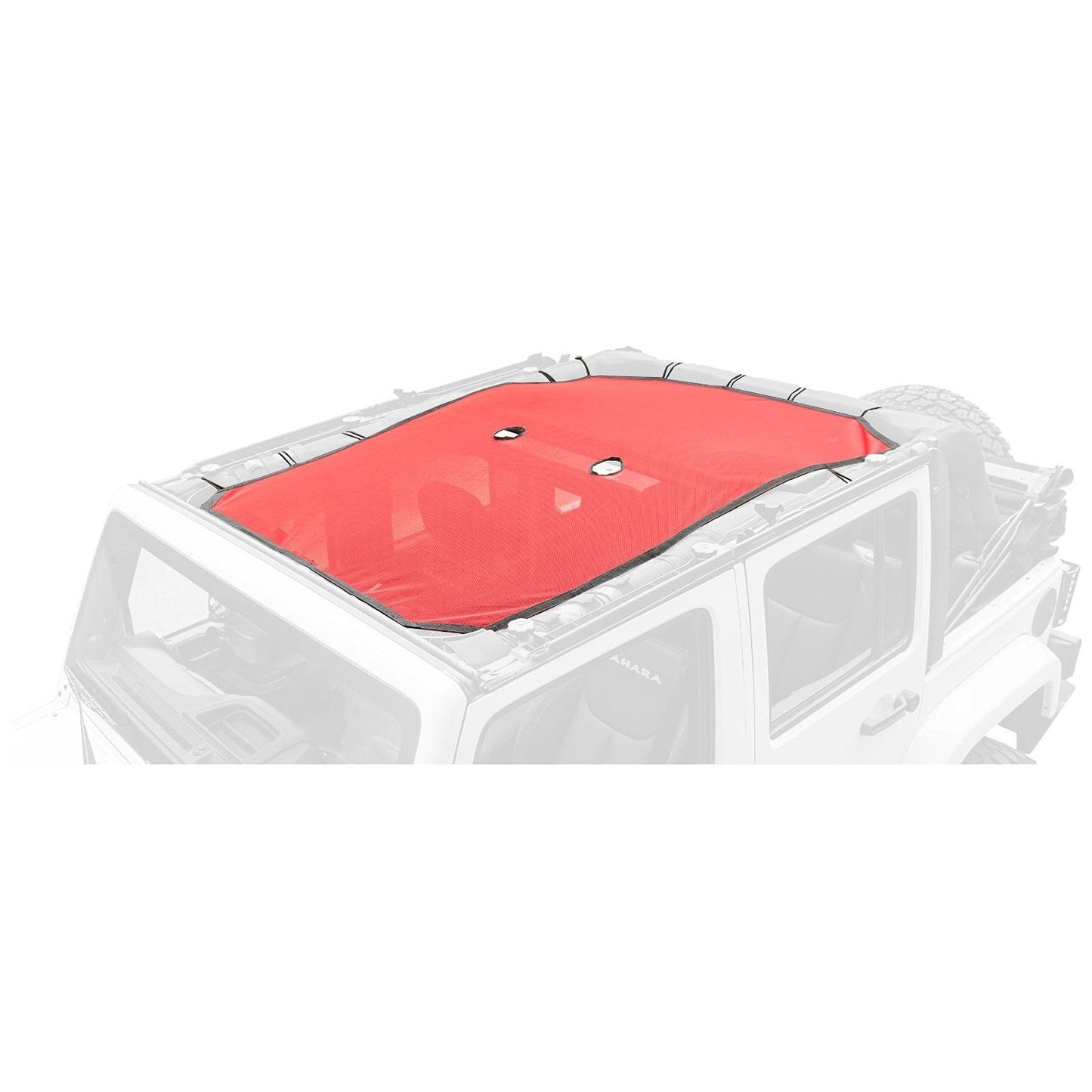 RUGGED RIDGE | 13579.25 | Eclipse Sun Shade, Red, 4-Dr, 07-15 Wrangler Jk