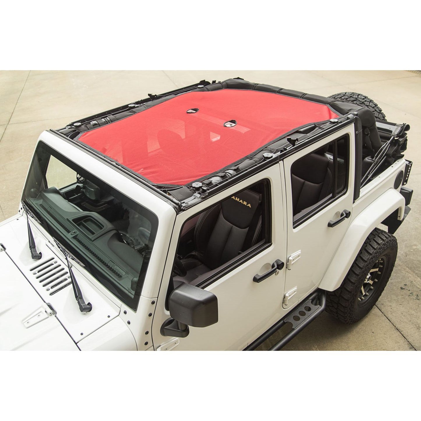 RUGGED RIDGE | 13579.25 | Eclipse Sun Shade, Red, 4-Dr, 07-15 Wrangler Jk