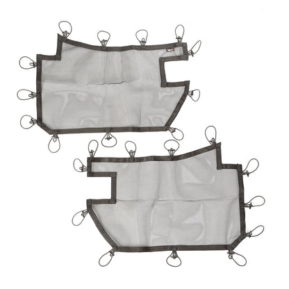 RUGGED RIDGE | 13579.5 | Tube Door Covers, Front Pair, Black; 07-18 Jk/Jku