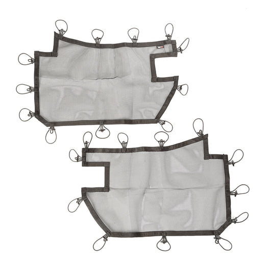 RUGGED RIDGE | 13579.5 | Tube Door Covers, Front Pair, Black; 07-18 Jk/Jku
