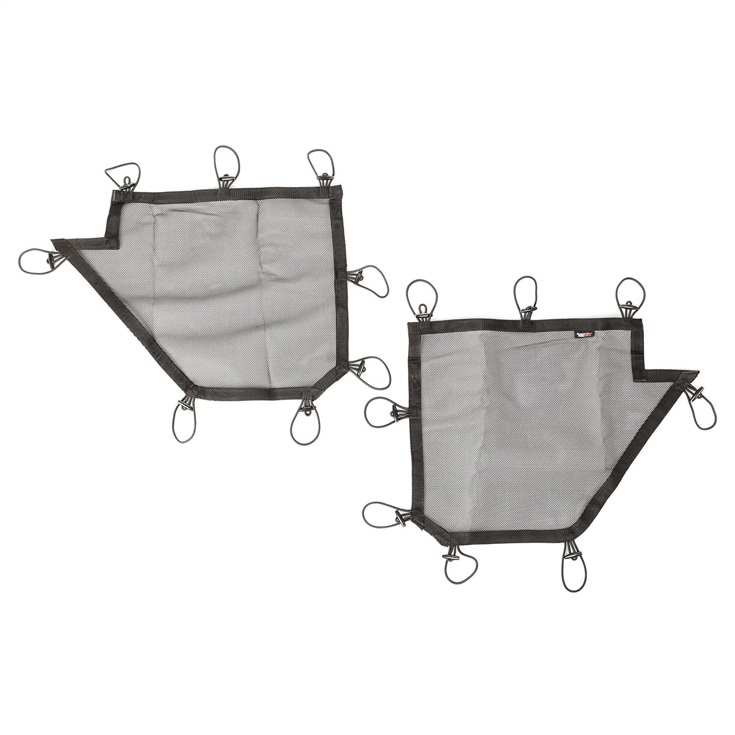 RUGGED RIDGE | 13579.51 | Tube Door Covers, Rear Pair, Black; 07-18 Jku