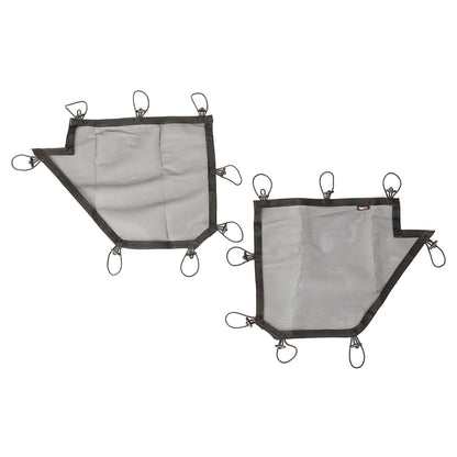 RUGGED RIDGE | 13579.51 | Tube Door Covers, Rear Pair, Black; 07-18 Jku