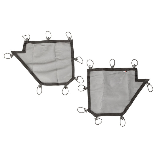 RUGGED RIDGE | 13579.51 | Tube Door Covers, Rear Pair, Black; 07-18 Jku