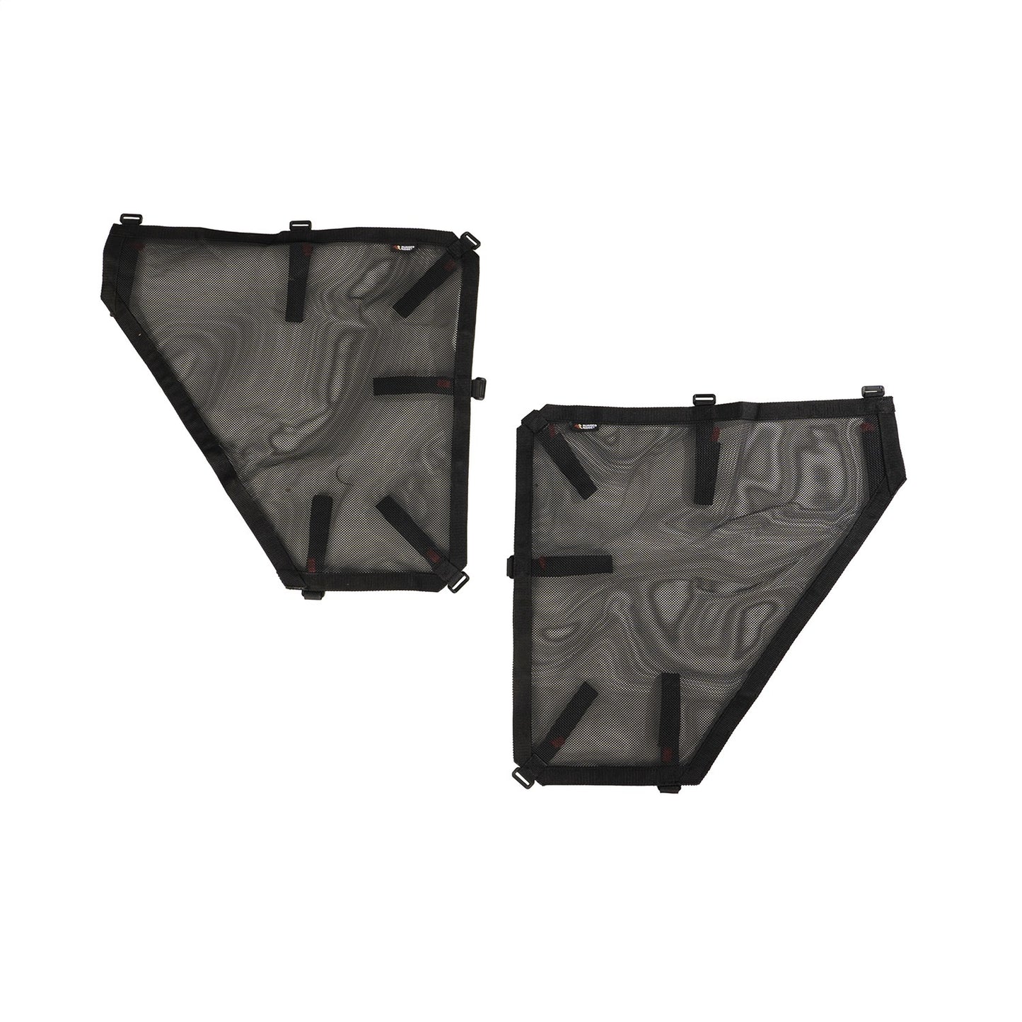 RUGGED RIDGE | 13579.54 | Fortis Tube Door Covers, Rear Pair, Black, 18-19 Jeep Wrangler Jlu