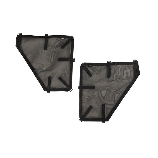 RUGGED RIDGE | 13579.54 | Fortis Tube Door Covers, Rear Pair, Black, 18-19 Jeep Wrangler Jlu