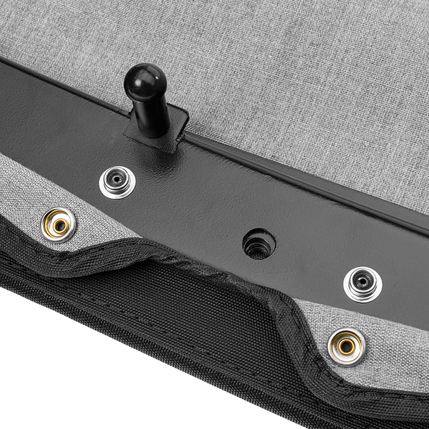 RUGGED RIDGE | 13593.35 | Savannah Brief Top Black Diamond S.Cloth; 18-Current Jeep Wrangler Jl