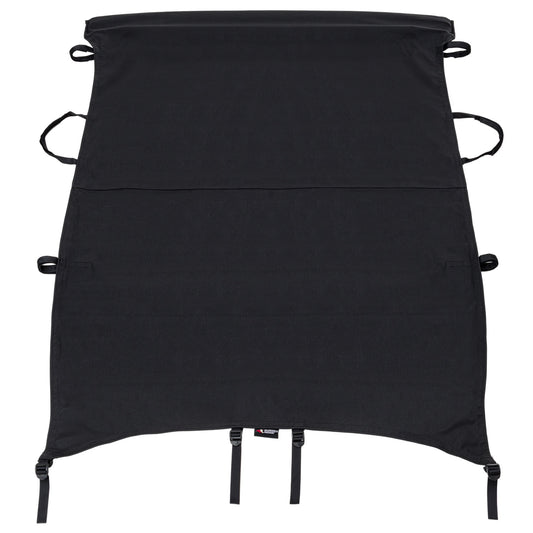 RUGGED RIDGE | 13594.35 | Savannah Brief Top Black Diamond S.Cloth; 18-Current Jeep Wrangler Jlu