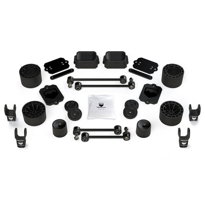 TeraFlex | 18-Up Wrangler JL 4 Door Sport Sahara 2.5 Inch Performance Spacer Lift Kit & Shock Extensions TeraFlex | 1365205