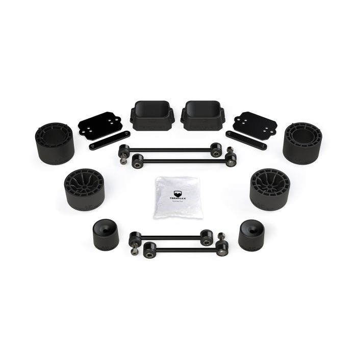 TeraFlex | 18-Up Wrangler JL 4 Door Rubicon 2.5 Inch Performance Spacer Lift Kit No Shocks or Exts TeraFlex | 1365210