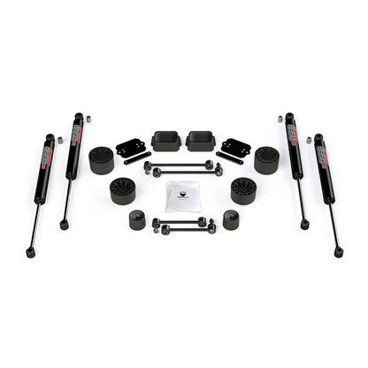 TeraFlex | 18-Up Wrangler JL 4 Door Rubicon 2.5 Inch Performance Spacer Lift Kit & 9550 VSS Shocks TeraFlex | 1365260