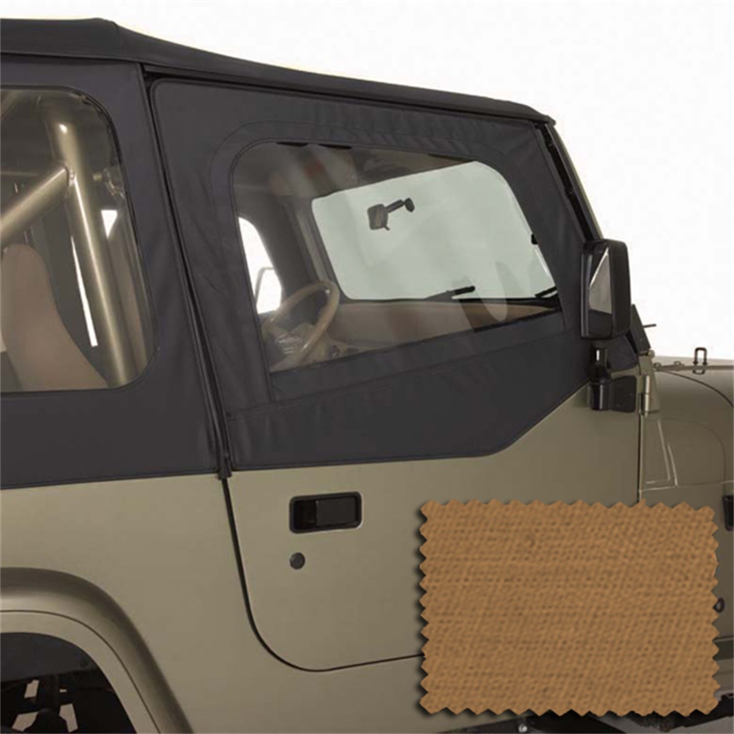 RUGGED RIDGE | 13716.37 | Door Skins, Spice, 88-95 Jeep Wrangler (Yj)