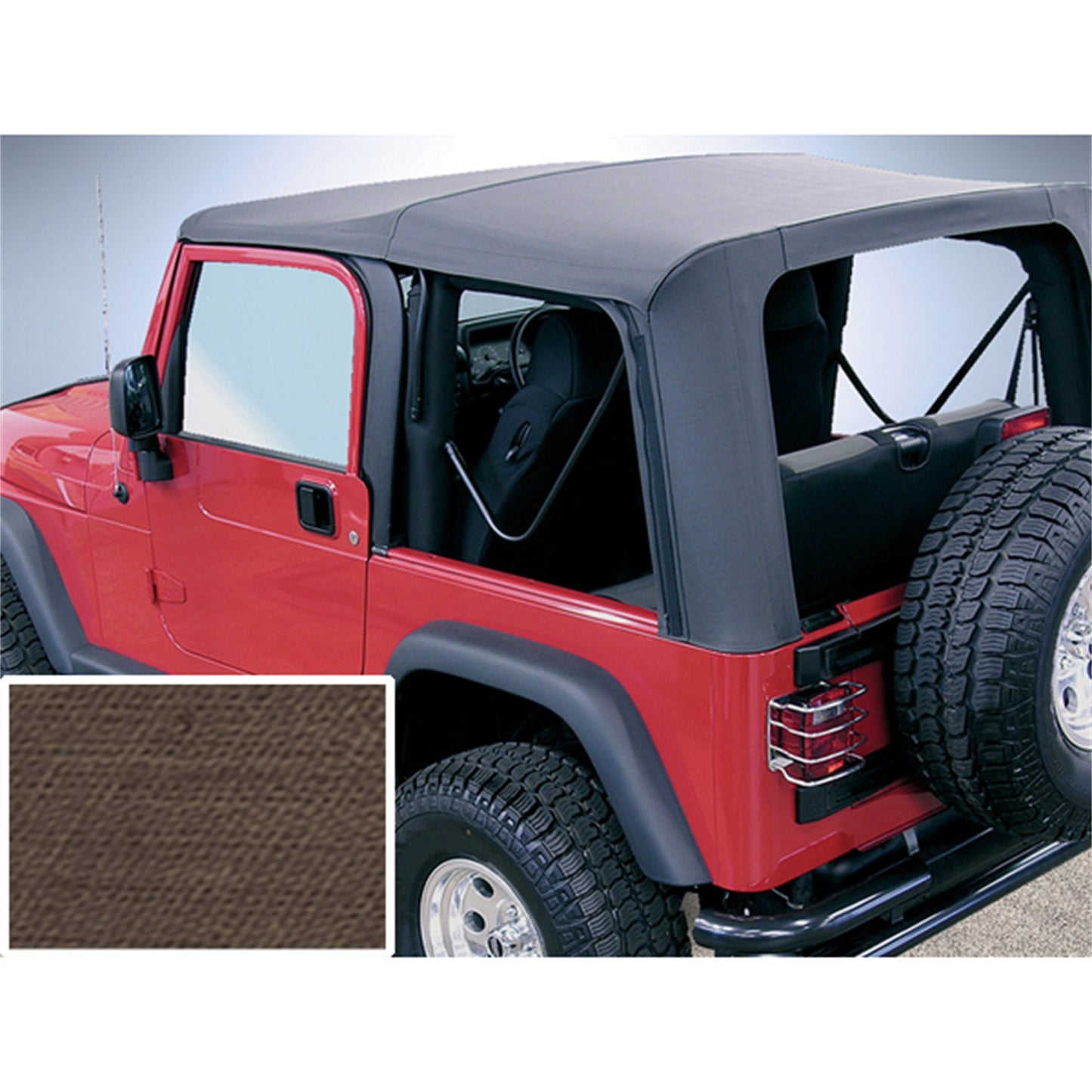 RUGGED RIDGE | 13729.36 | S-Top 03-06 Tj No-Drs Kk-Diam