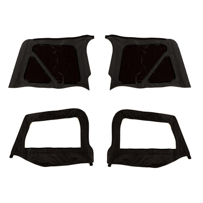 RUGGED RIDGE | 13758.35 | Montana S-Top, Black Diamond, W/Skins, Tinted; 97-06 Jeep Wrangler Tj