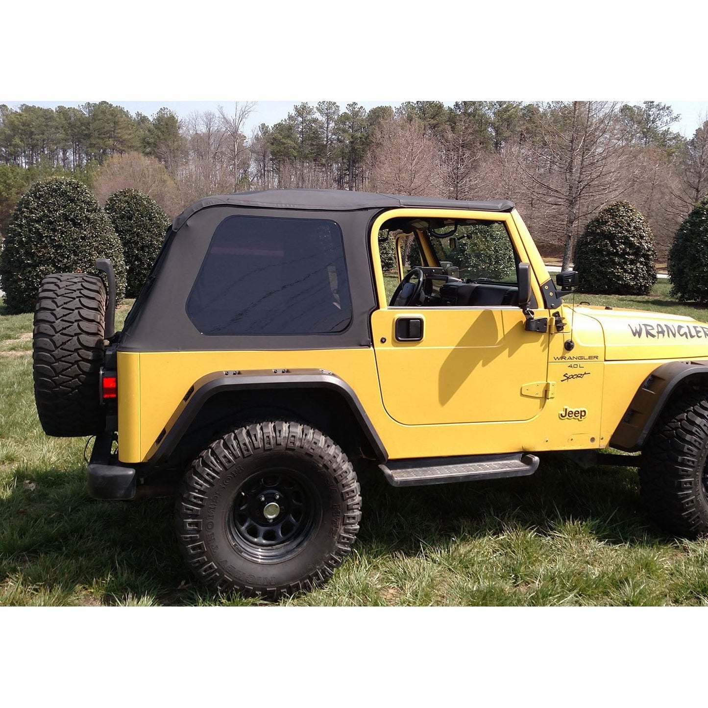 RUGGED RIDGE | 13790.35 | Montana Top, Bowless, Black Diamond; 97-06 Tj